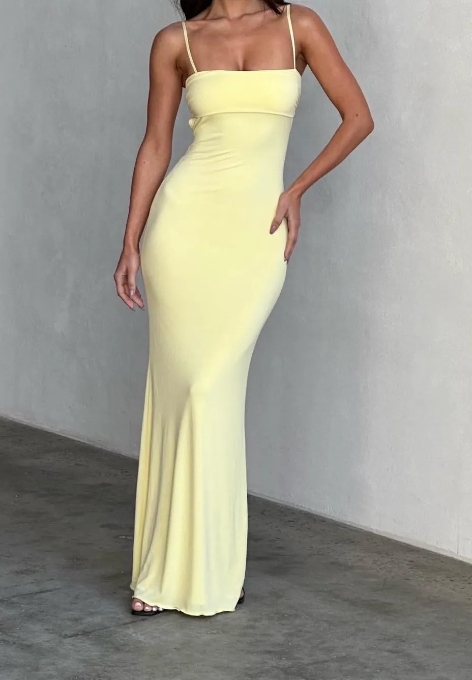 Women Backless Maxi Tank Dress Bodycon Sexy Open Back Hollow Long Dresses Sleeveless Elegant Cocktail Party Dress