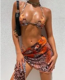 Women Bikini set 3 pieces SUMMER 2021