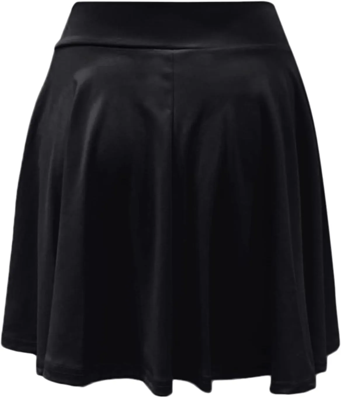 Women Flared Pleated Mini Skirts with Built in Shorts Workout Athletic Stretchy High Waist Tennis Skater Skirt