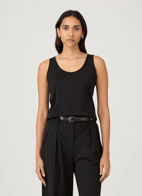 Women's Classic Vest in Black Tall - friendly Women's Classic Vest in Black Anti Odor Treatment thermal