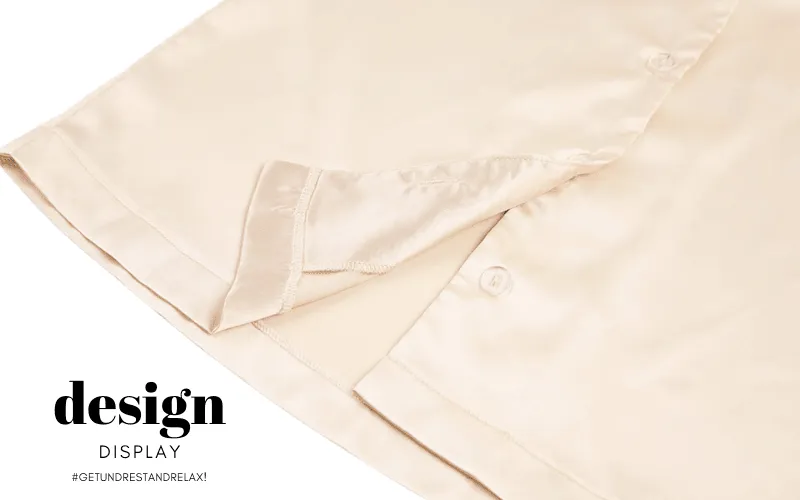 Women's 3 Piece Satin Pajama Set Sexy Shorts   Shirt Set With Bralette