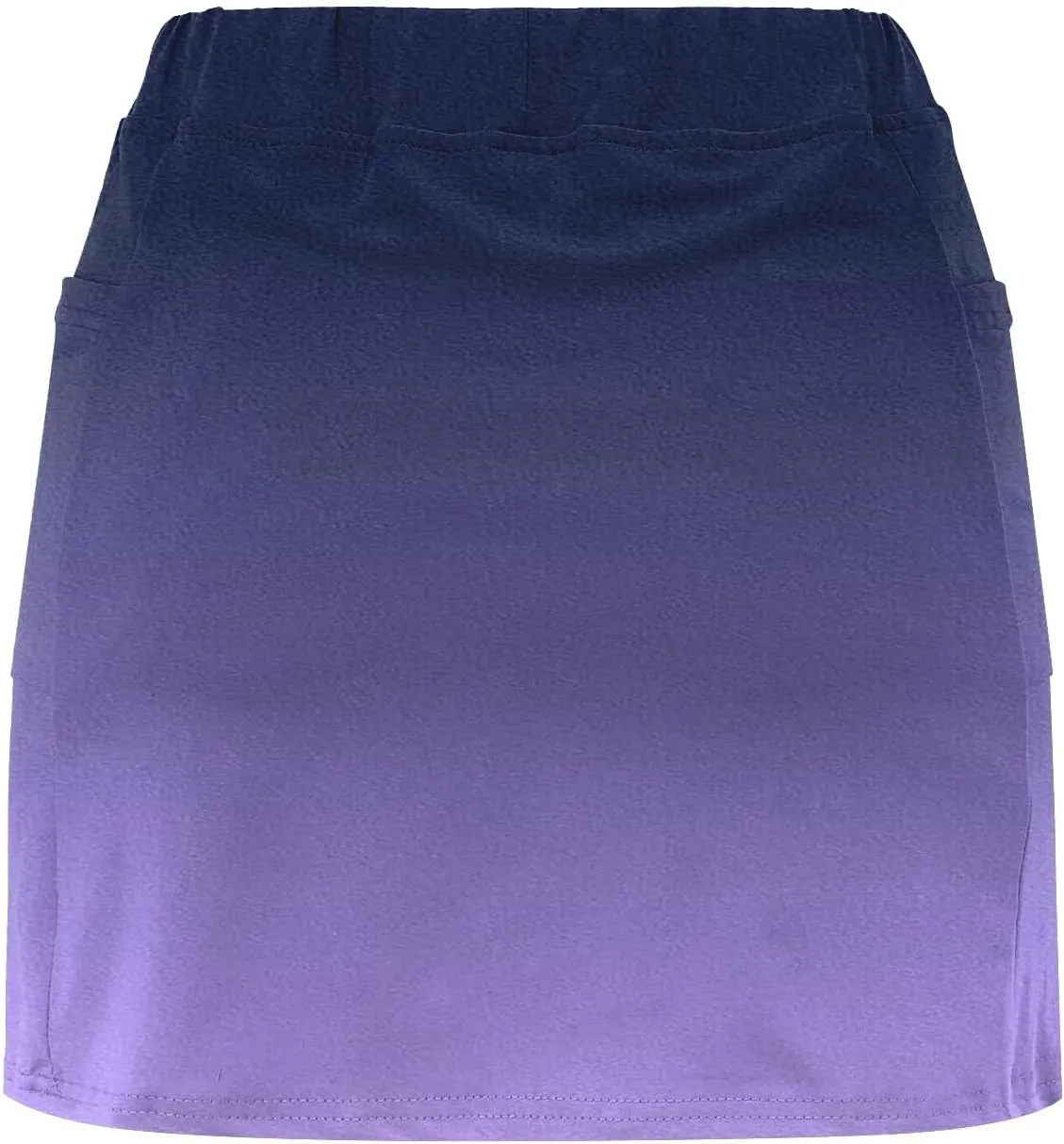 Womens Activewear Pleated Tennis Skirts Fade Pattern Printed Culottes Skinny Mid Waisted Workout Summer Casual Skirt