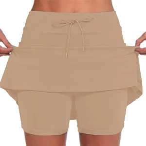 Women's Athletic Skirt Tennis Skort with Pocket Golf Workout Running Sport Skirts Athletic Pickleball Running Skort
