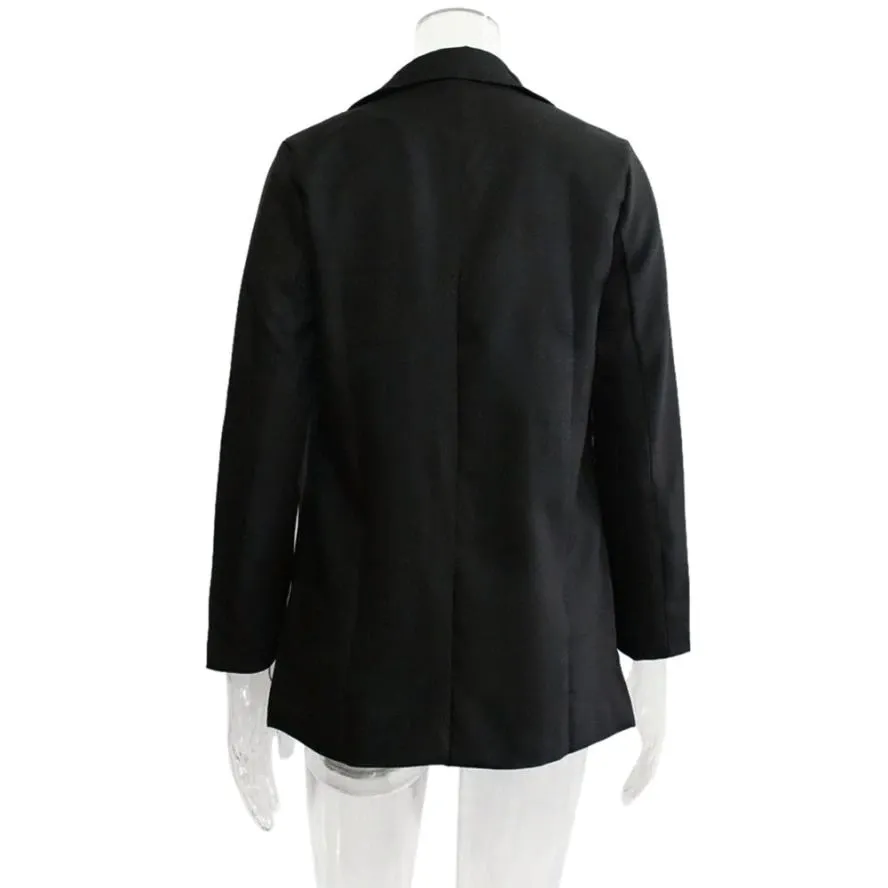 Women's Casual Cotton Long-Sleeved Blazer