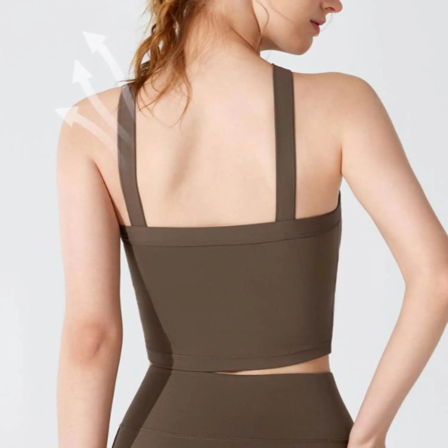 Women's Crop Tops Sexy Criss Cross Halter Sleeveless Wrap Front Backless Tee Shirt Solid Fashion Workout Yoga Blouse