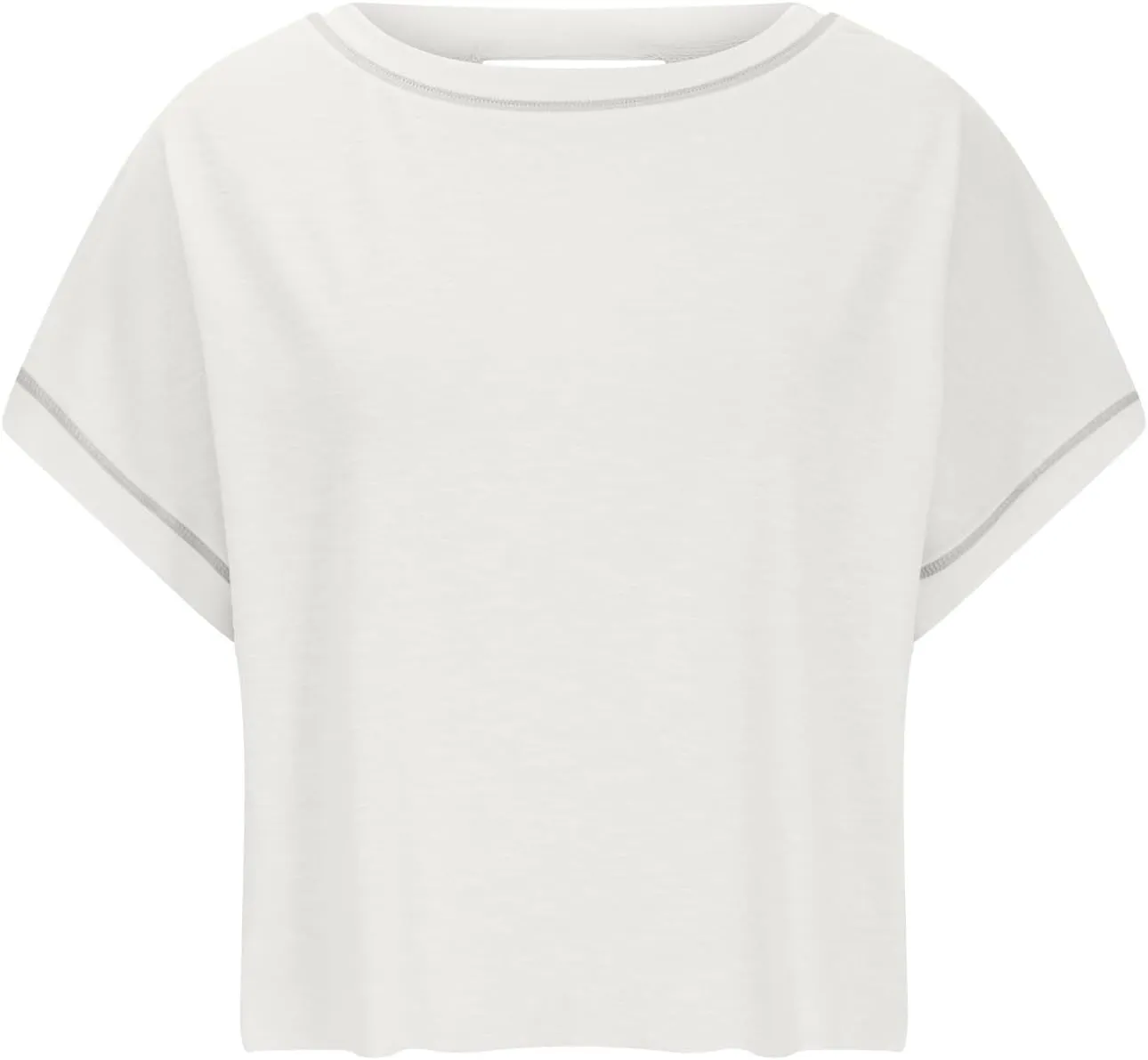 Womens Crop Workout Tops Cap Sleeve Tops Summer Cropped Shirts Open Back Blouses
