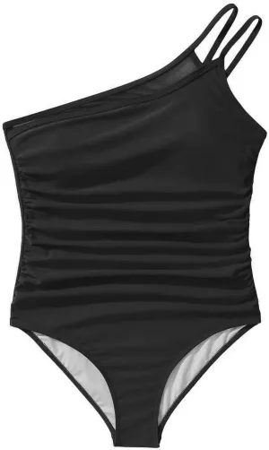 Womens One Piece Swimsuit Lace Print Split Solid Color Swimsuit Color Block One Piece Swim Suits Womens Tummy