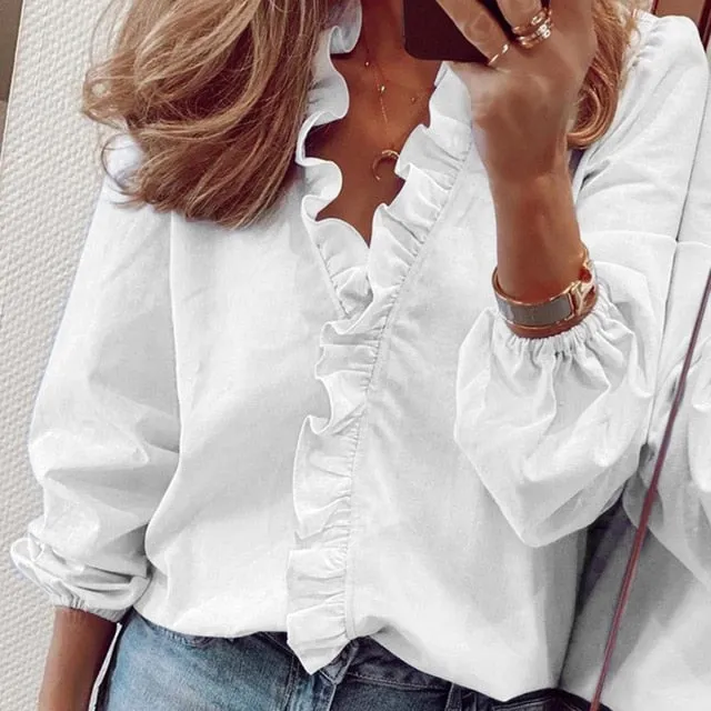 Women's Ruffle Blouse