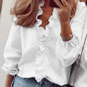 Women's Ruffle Blouse