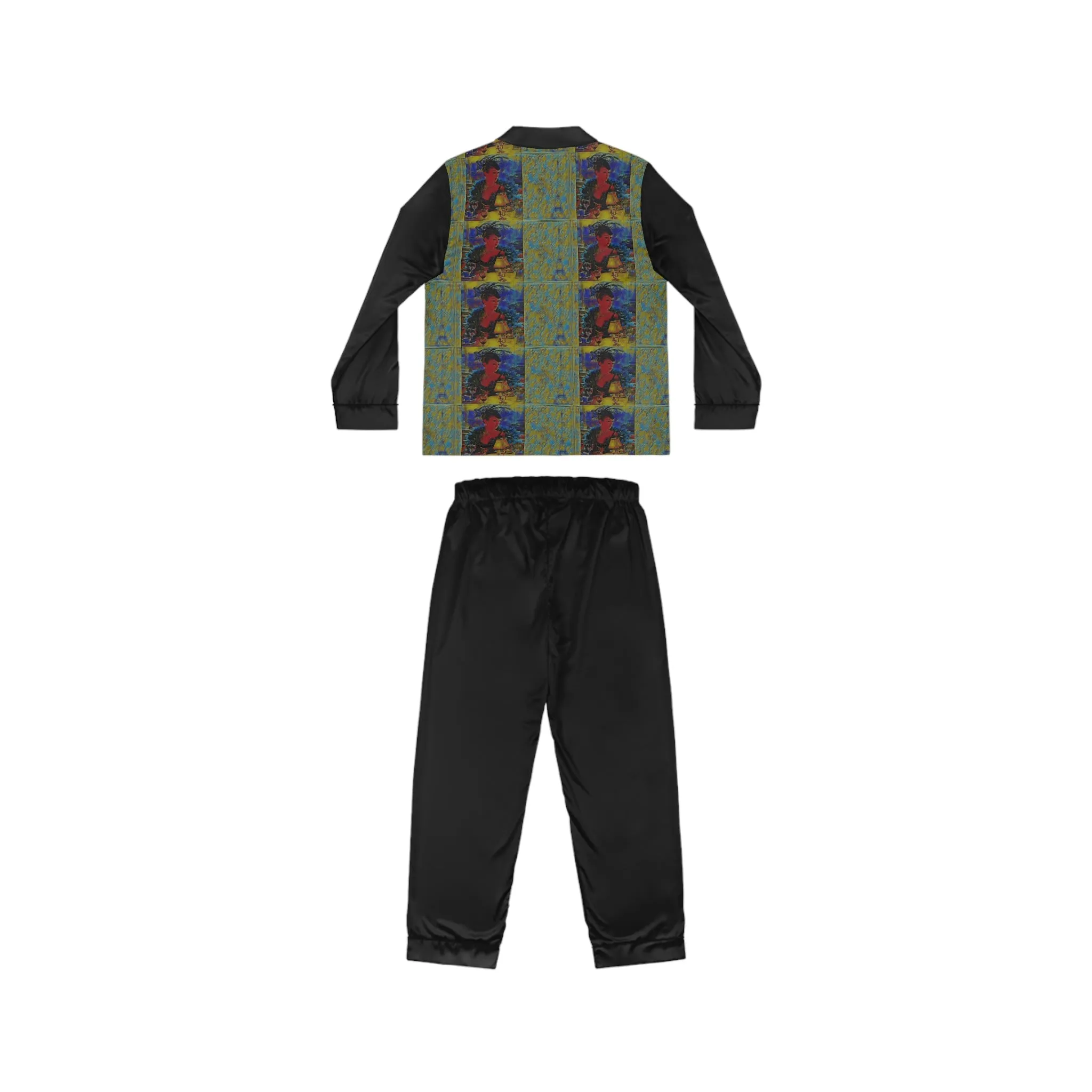 Women's Satin Pajamas (AOP)