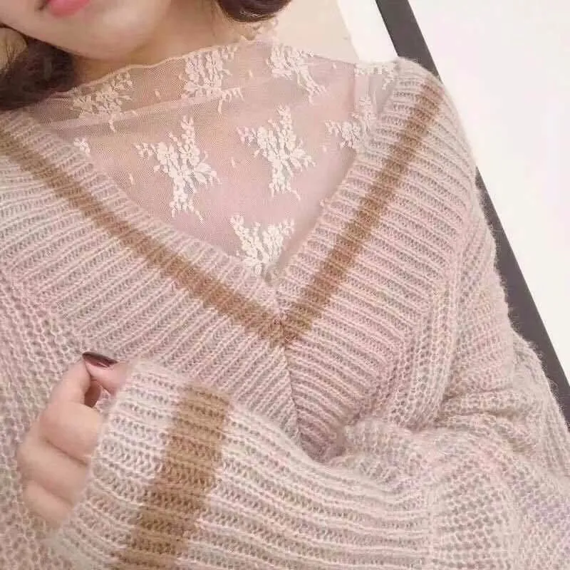 Women's Summer Mesh Transparent Long-Sleeved T-Shirt