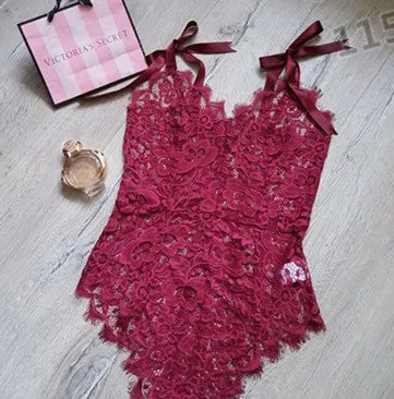 Women's Summer V-Neck Strap Lace Ribbon Bodie