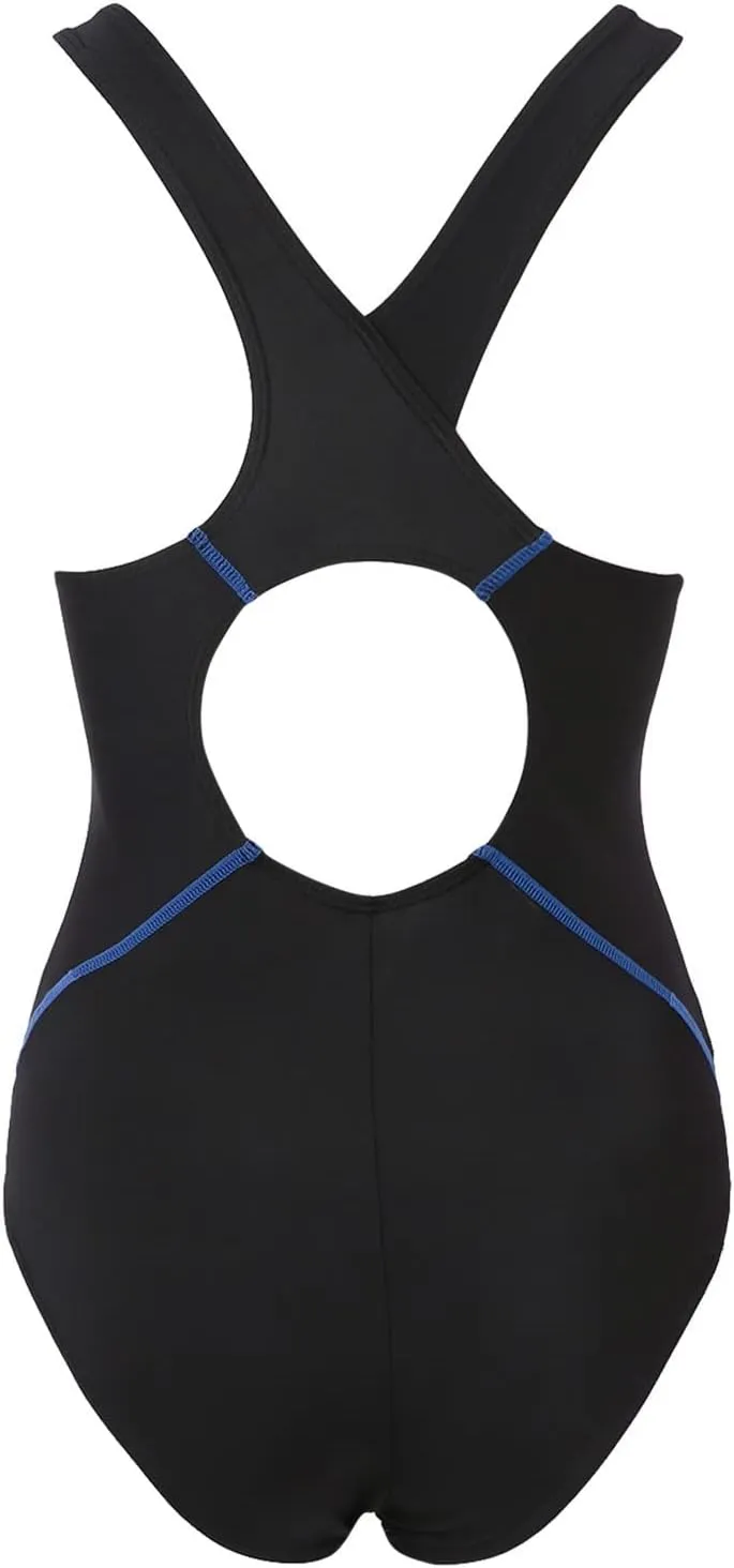 Womens Tummy Control Bathing Suits Wrap Tie Back Monokini Swimwear 1 Swimsuit Bathing Suits Athletic Modest Swimwear