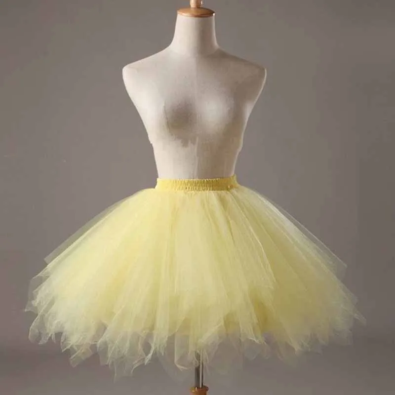 Women's Tutu Skirt 50s Vintage Ballet Bubble Dance Skirts