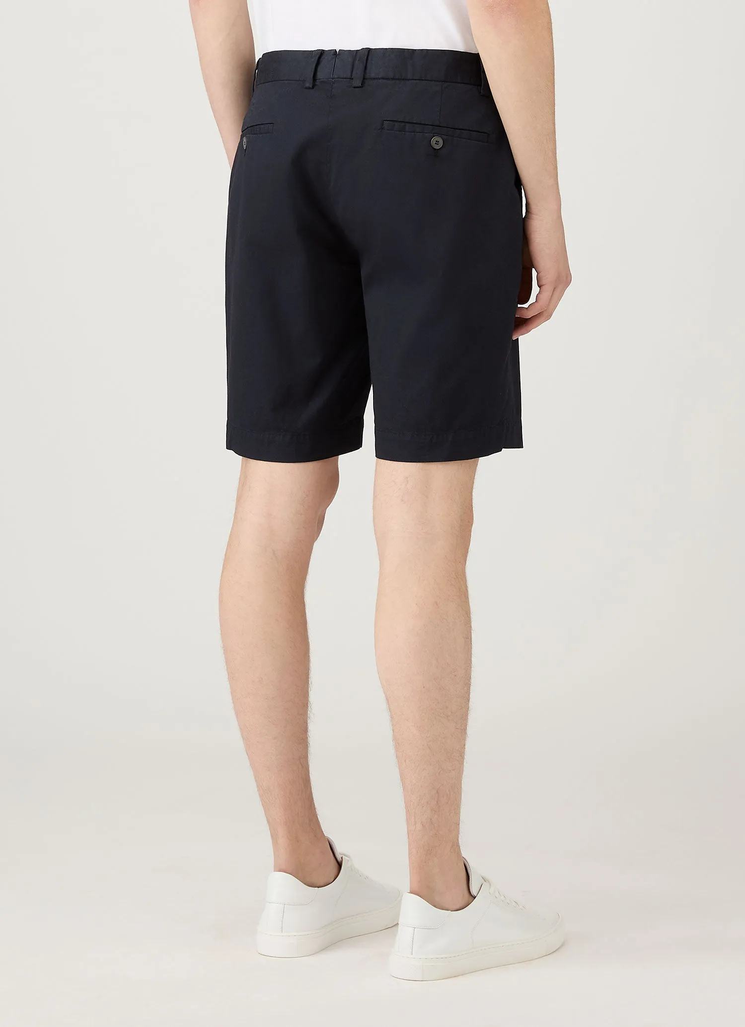 Fit Tech Retroreflective Accents Men's Chino Shorts in Navy