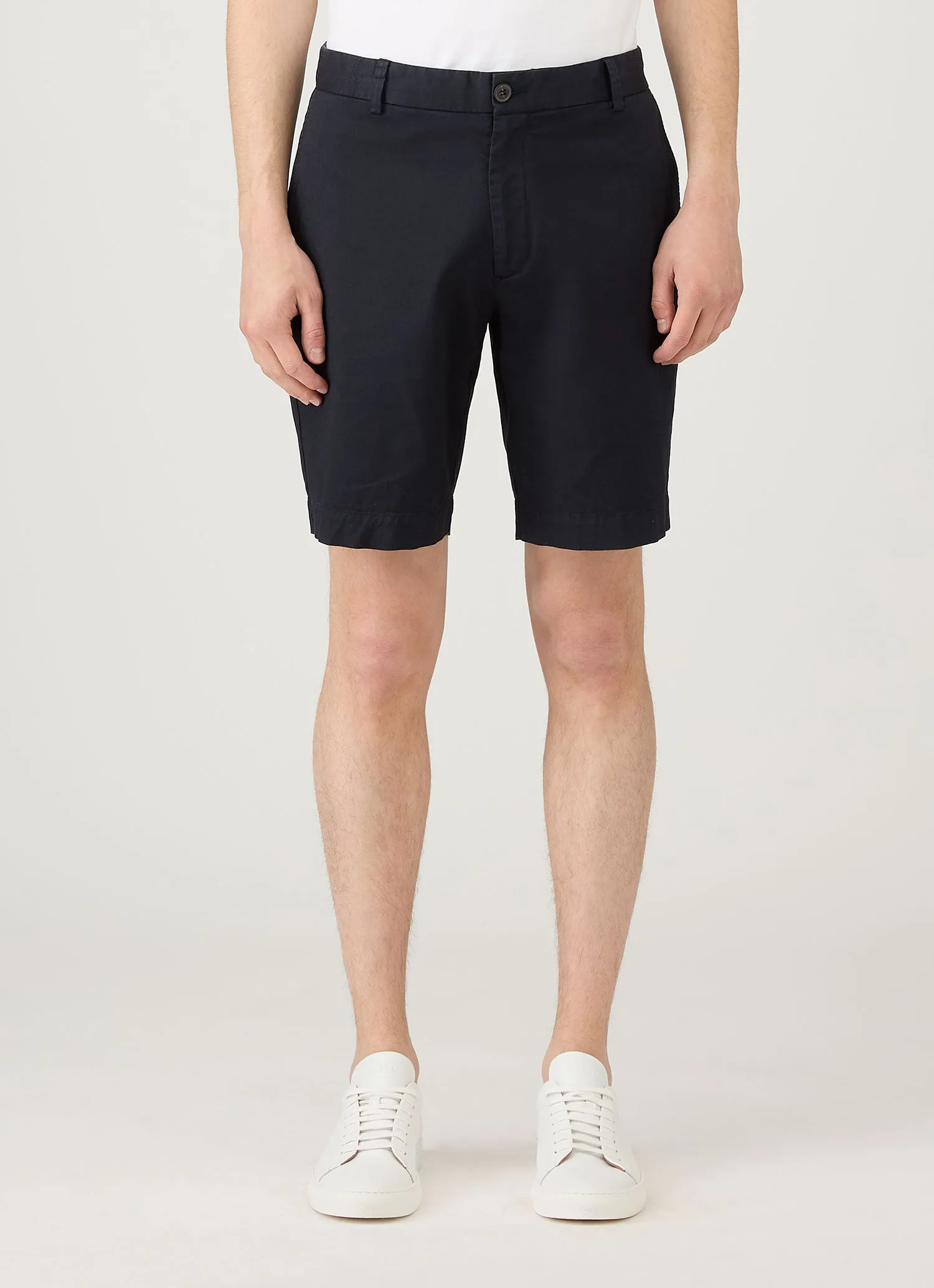 ElasticHem Performance Design Men's Chino Shorts in Navy