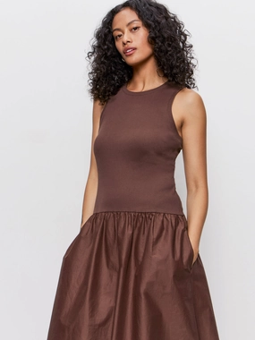 Wool blend Take Me Away Midi Dress Mesa Delicate Touch Take Me Away Midi Dress Mesa