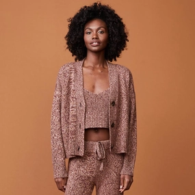 Wool Cashmere Oversized Cardigan Multi Panel Structure slim fit Wool Cashmere Oversized Cardigan