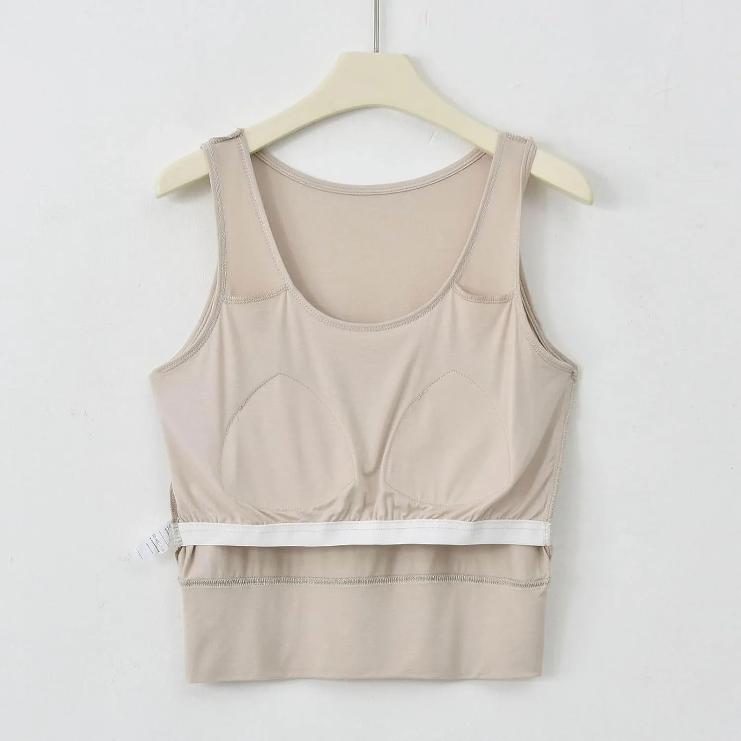 Workout Crop Tank Tops for Women with Chest Pad Casual Sports Fitness Yoga Shirts Summer Seamless Breathable Blouse