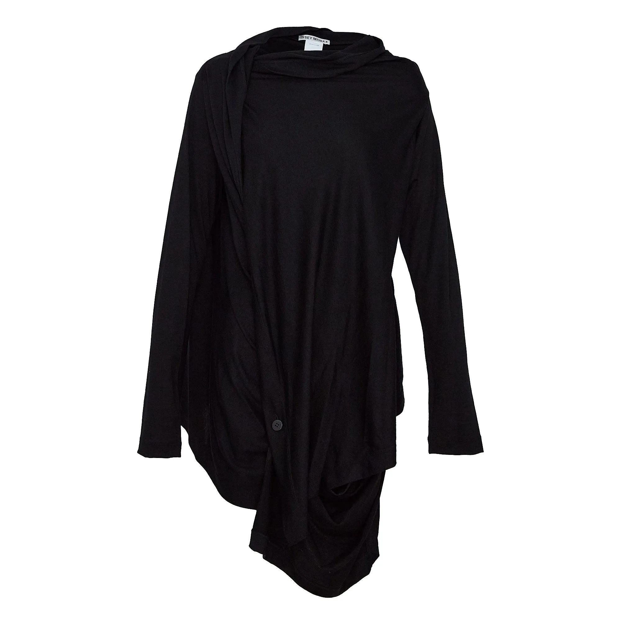 Wrapped Wool Jersey Knit Tops