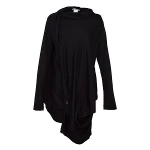 Wrapped Wool Jersey Knit Tops