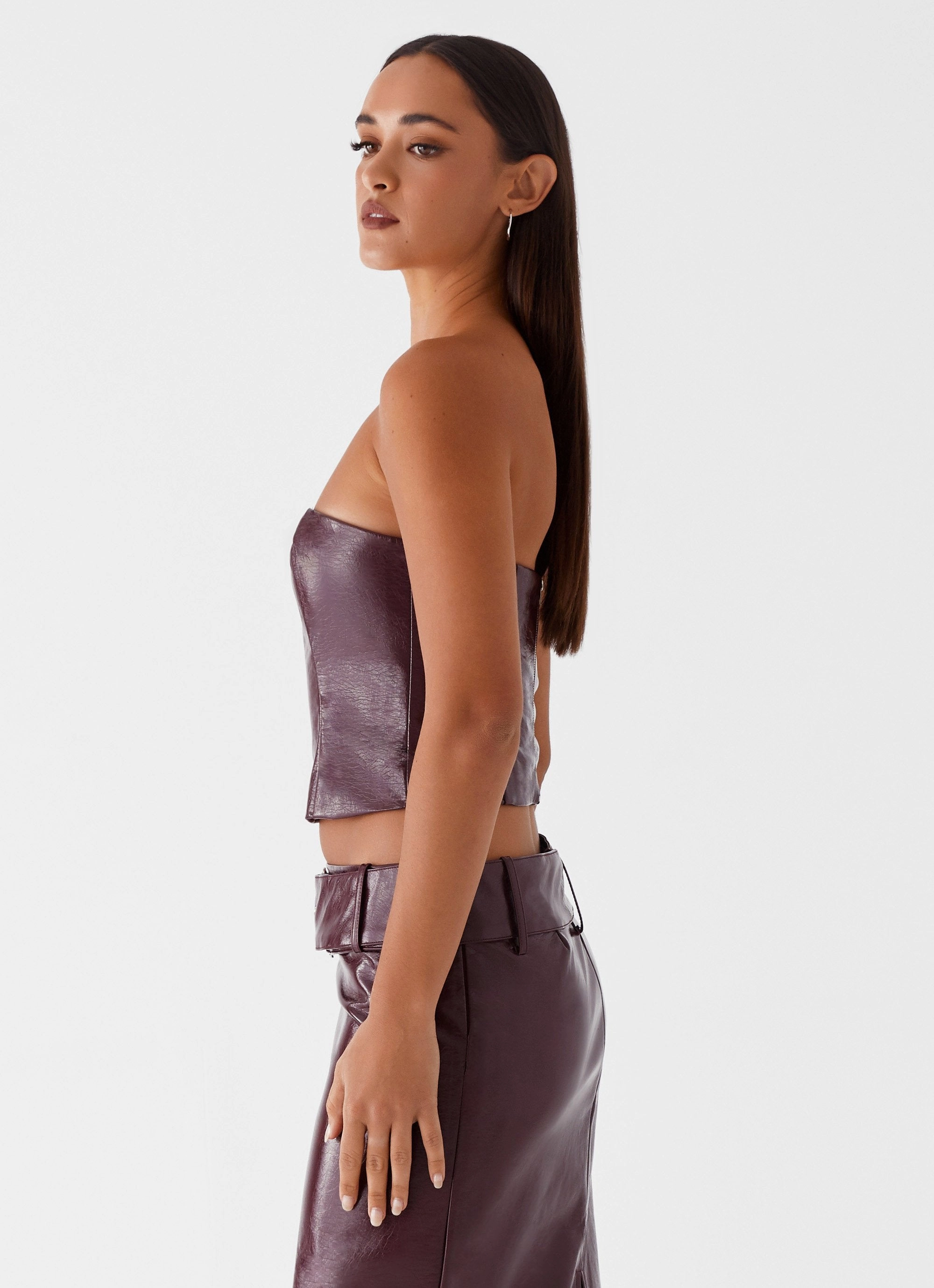 Wynnie Cami Top - Cherry Red Reinforced Hem