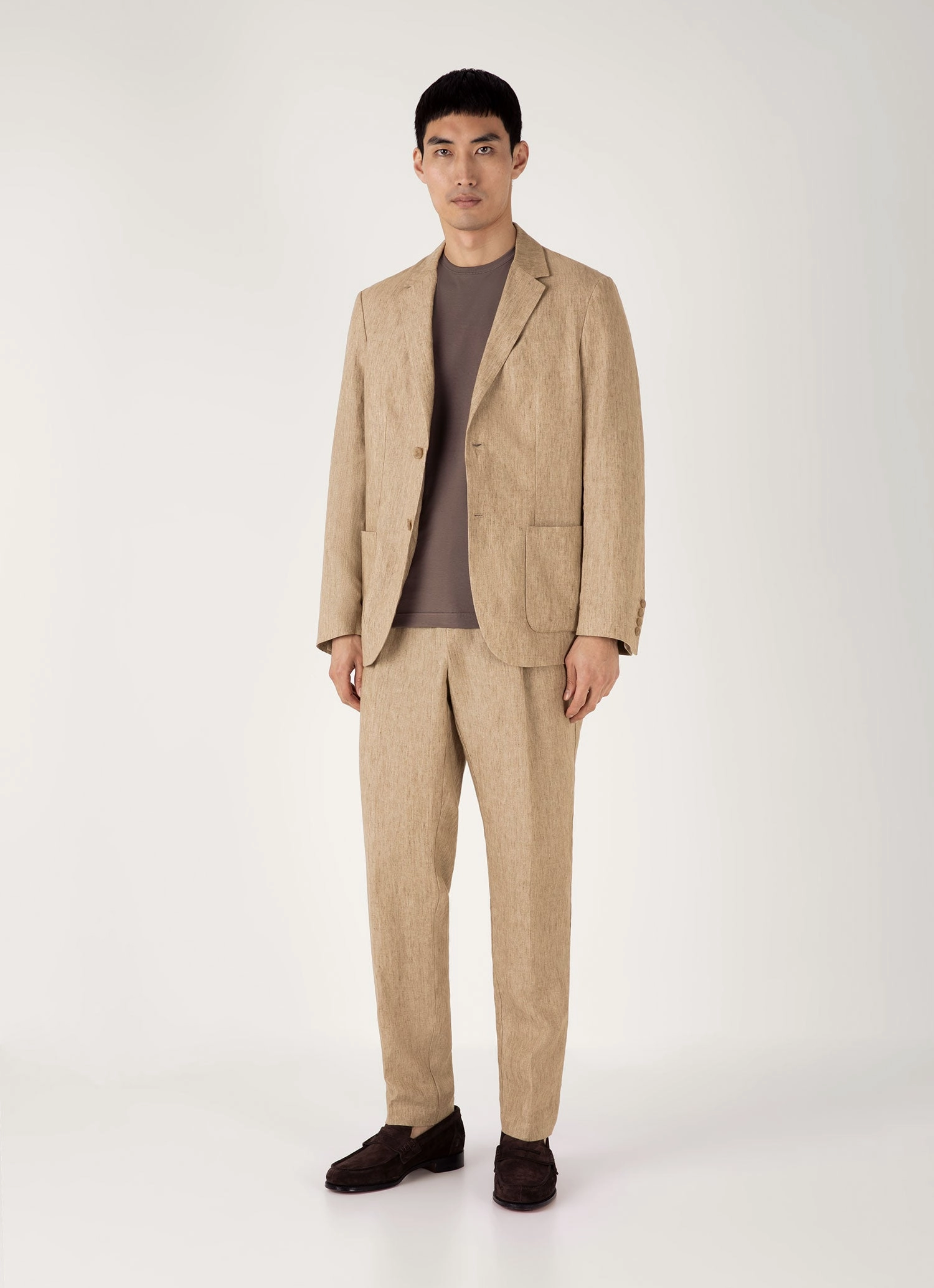 Fit For All Day Chilly Day Comfort Men's Classic T-shirt in Walnut