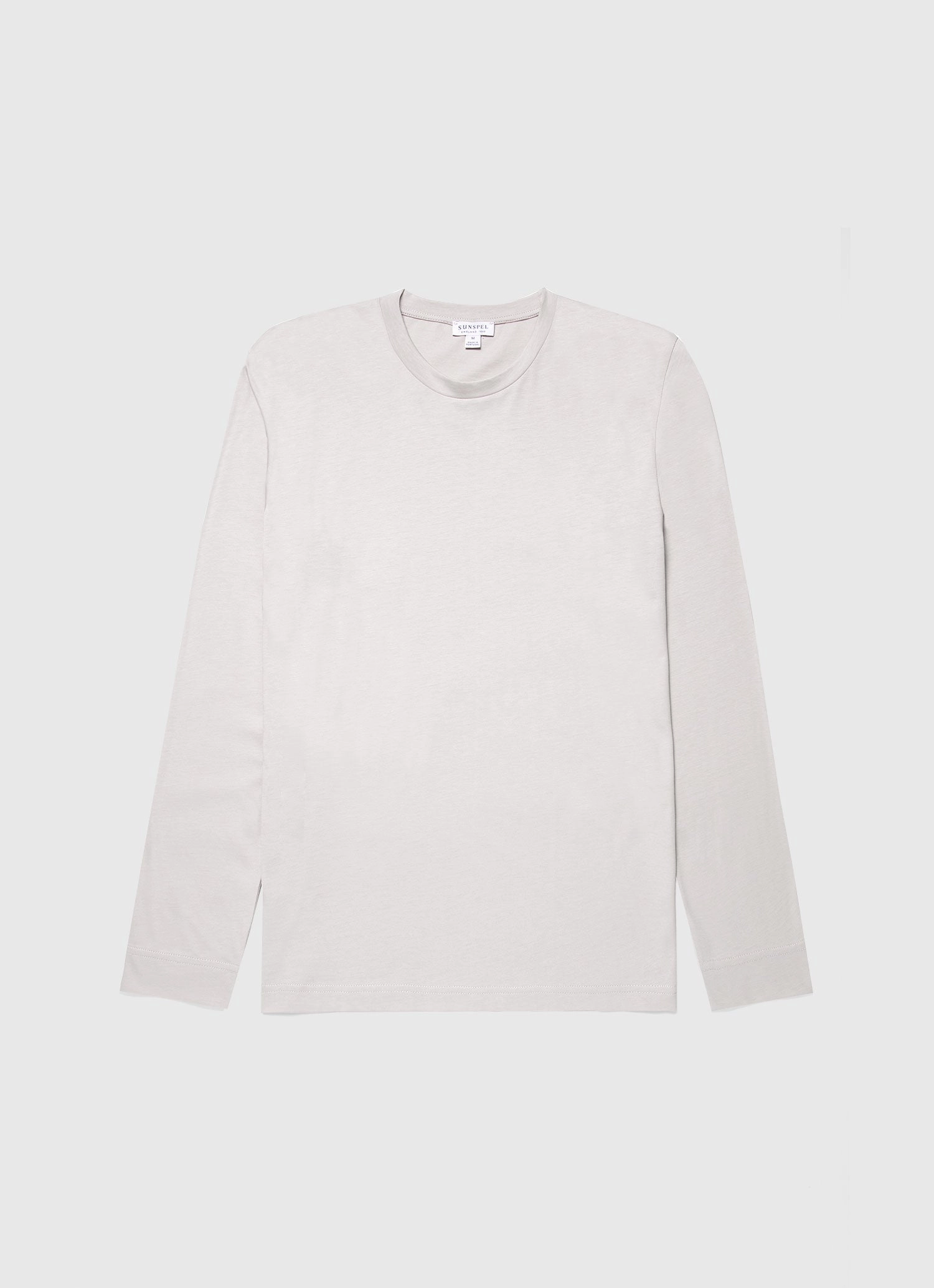 Classic Wearable Men's Long Sleeve Riviera Midweight T-shirt in Putty