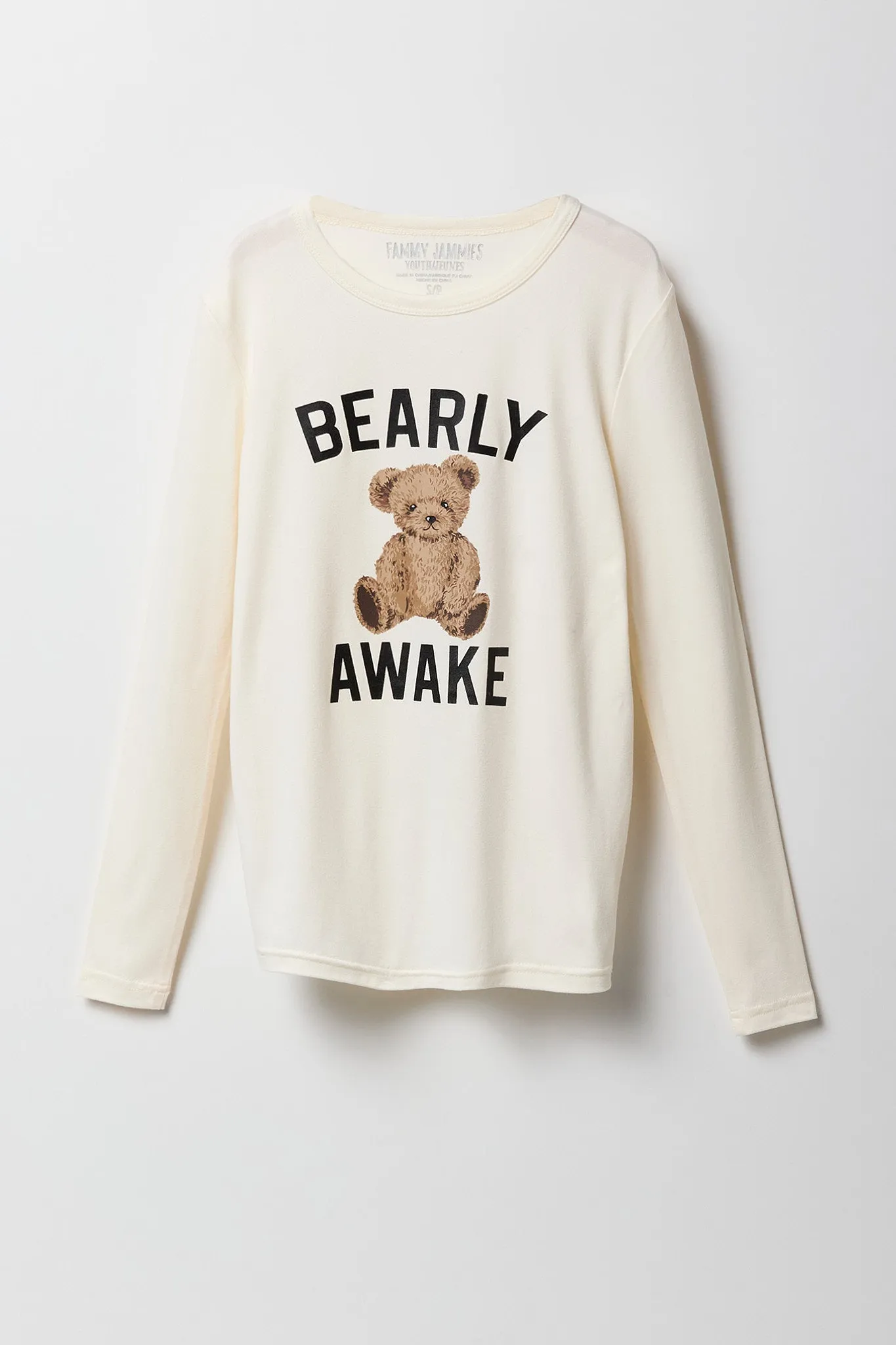 Youth Fammy Jammies Bear Hugs 2 Piece Pajama Set
