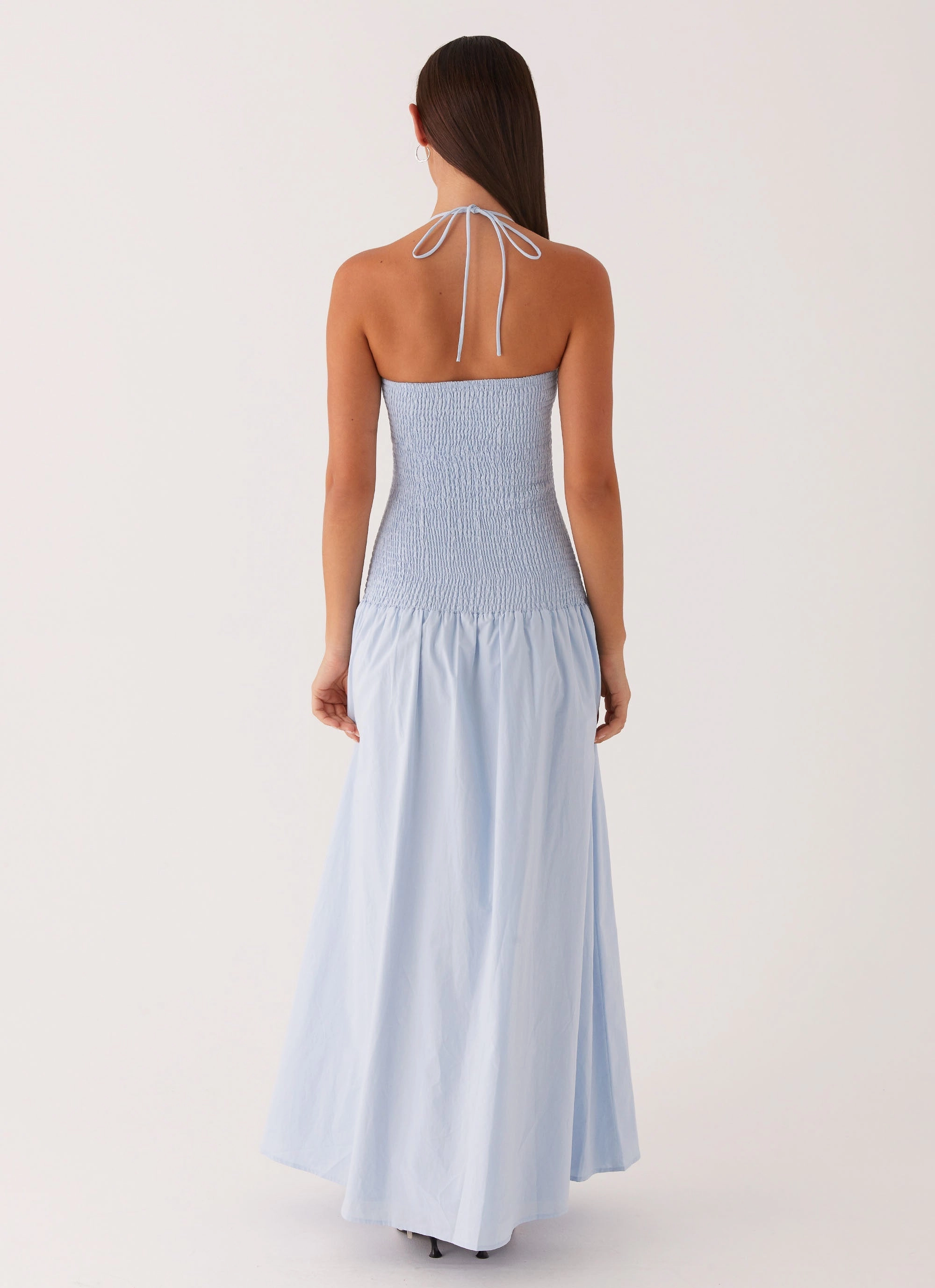 Fall Flow Zahra Maxi Dress - Blue