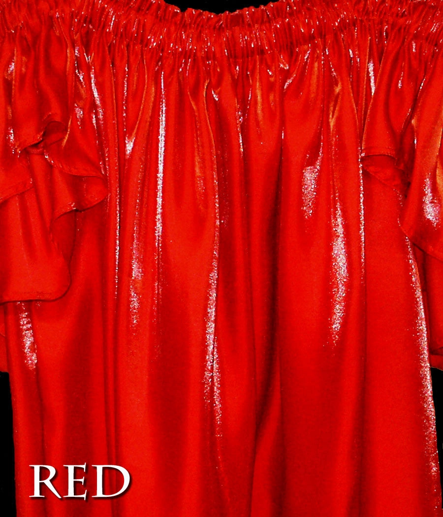 Shimmer Blouse Non Restrictive Mobility